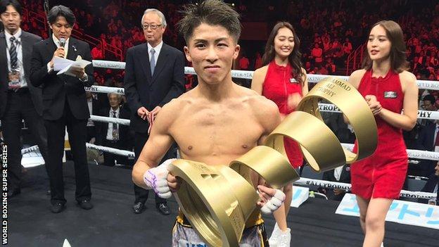 Inoue now has 19 wins from 19 fights