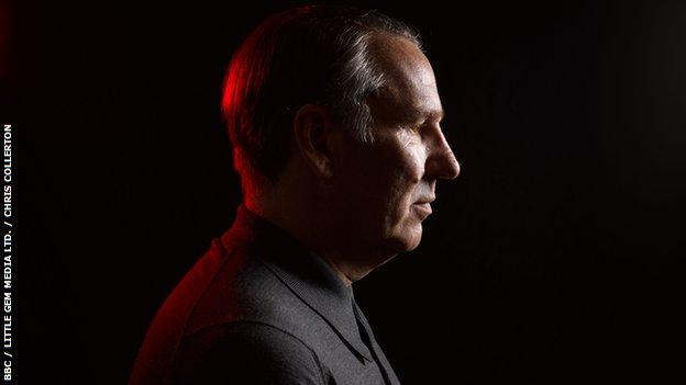 Paul Merson, side-profile.