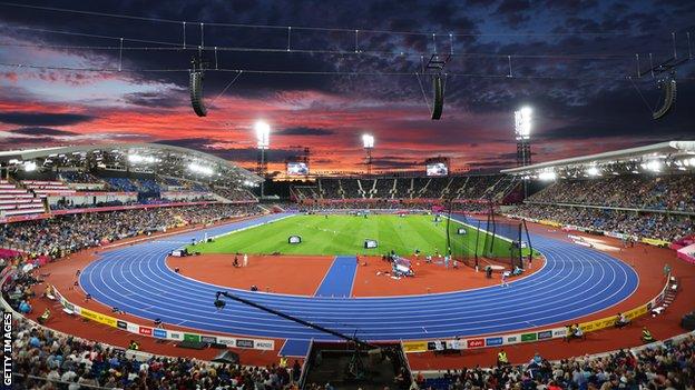 The Alexander Stadium in Birmingham will stage the 2026 European Championship
