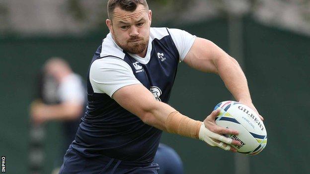 Cian Healy has recovered from neck surgery