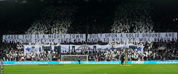 Banner in Gallowgate