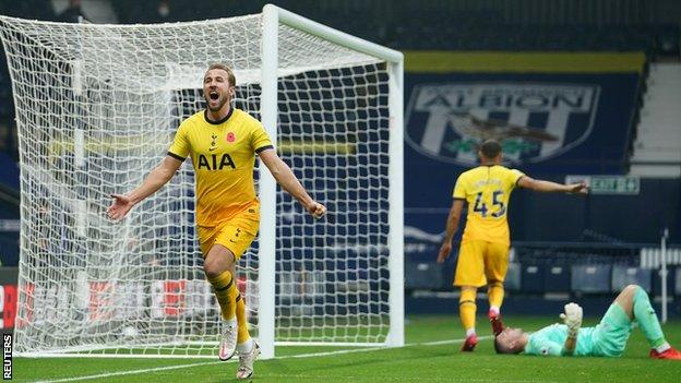 West Brom 0 1 Tottenham Special Harry Kane Scores 150th Goal In Win Bbc Sport