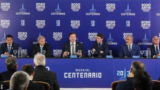Argentina, Chile, Uruguay and Paraguay join forces to bid for 2030 World Cup
