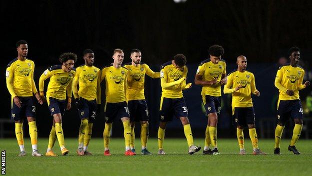 Oxford United beat Forest Green on penalties