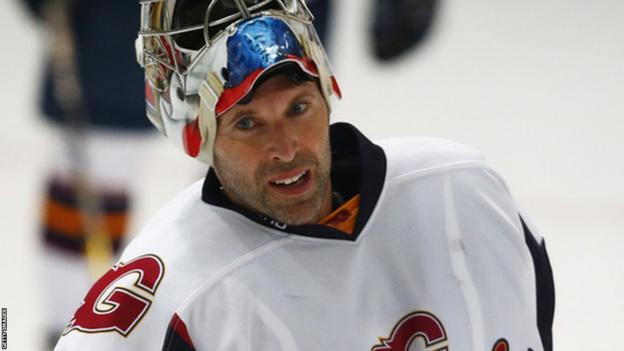 Ex-Chelsea and Arsenal goalkeeper Petr Cech ready for Belfast Giants debut  in charity match, UTV