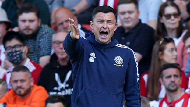 Sheffield United manager Paul Heckingbottom