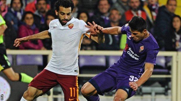 Fiorentina 1-2 Roma - BBC Sport