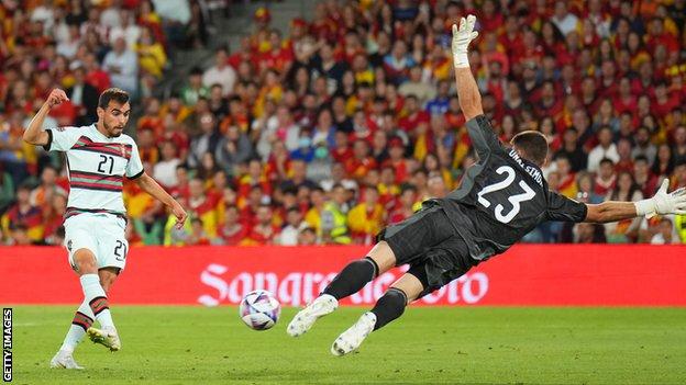 España 1-1 Portugal: Ricardo Horta marca en el sorteo de la remontada internacional