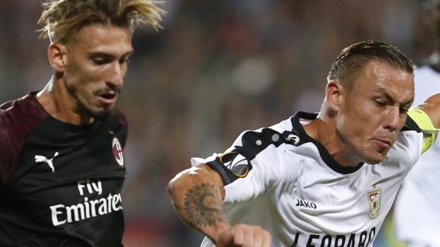 F91 Dudelange 0-1 AC Milan: Luxembourg champions lose first Europa League game -...