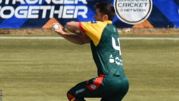European Cricket Championship: Jersey claim first win as Asa Tribe