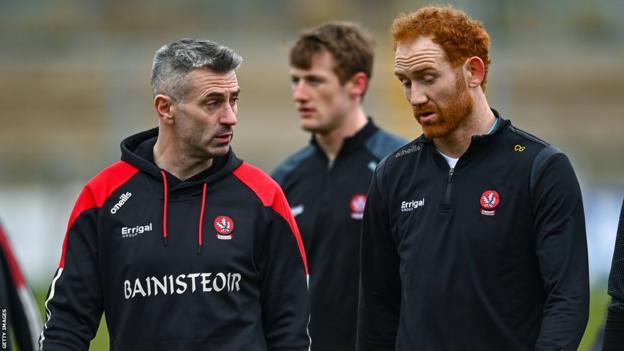 Derry boss Rory Gallagher speaks to Conor Glass