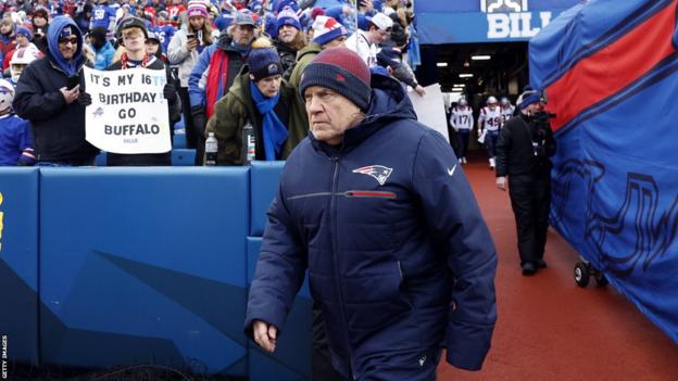 New England Patriots head coach Bill Belichick