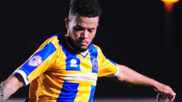 Dominic Smith: Barrow sign Shrewsbury defender on loan - BBC Sport