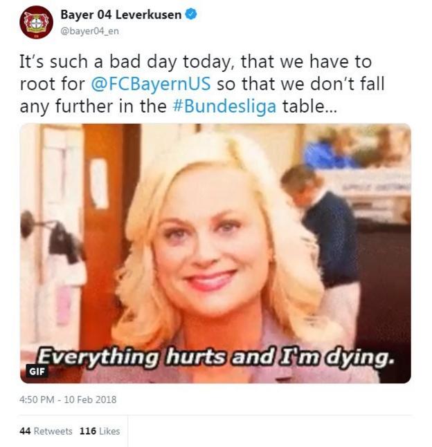 A gif of a woman smiling with the phrase "everything hurts and I'm dying"