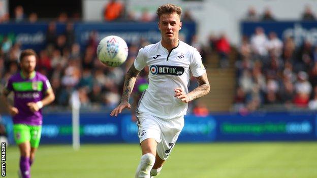 Win a Swans shirt signed by Joe Rodon