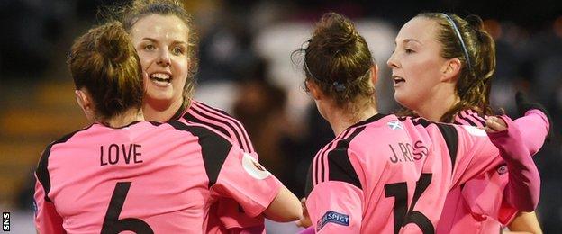 Scotland women players