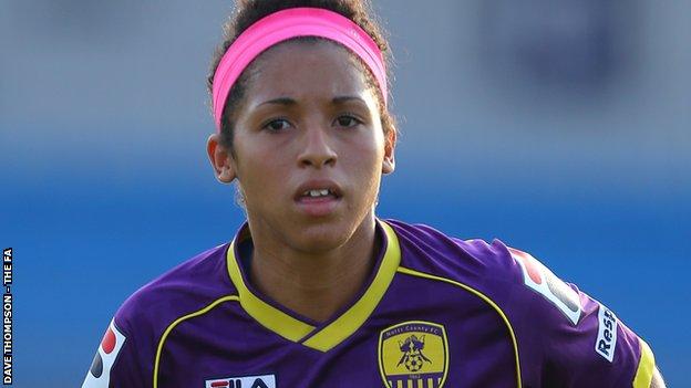 Desiree Scott: Midfielder leaves Notts County for Kansas City - BBC Sport