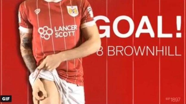 Bristol City set the standard with their goal gifs