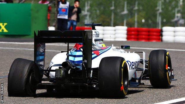 Felipe Massa puncture