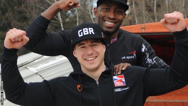 Bruce Tasker and Joel Fearon finish fourth at the World Championships
