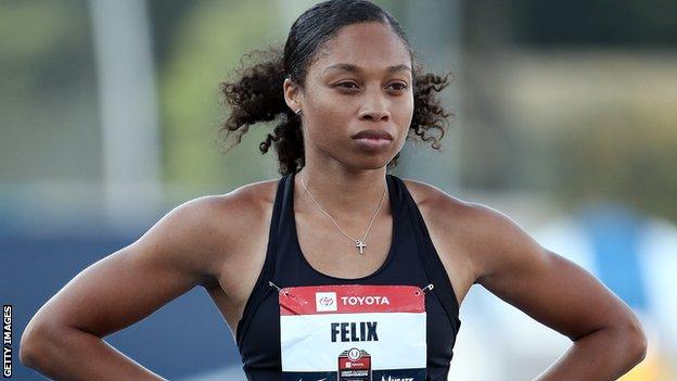 Allyson Felix Nike Changes Policy For Pregnant Athletes Bbc Sport