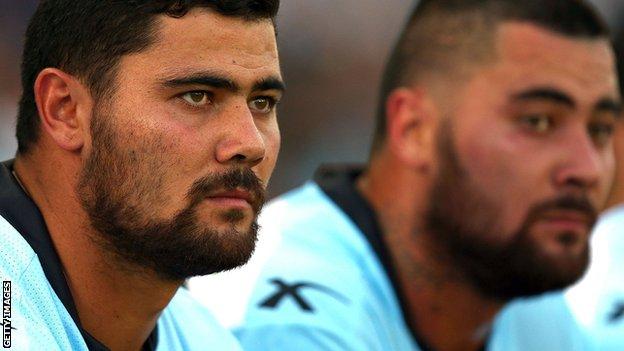 David (left) and Andrew Fifita