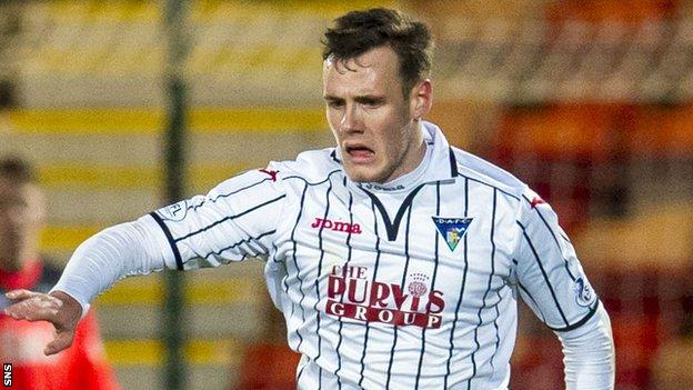 Heart problem stalls defender Stuart Urquhart's career - BBC Sport