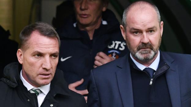 Brendan Rodgers’ firemen comment silly, says Steve Clarke