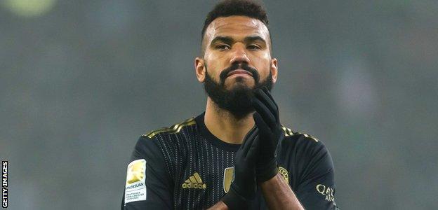 Eric Maxim Choupo-Moting in action for Bayern Munich