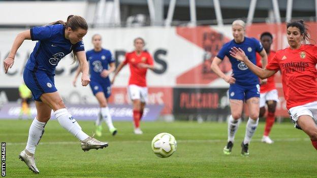 Benfica 0 5 Chelsea Fran Kirby Shines In Women S Champions League Bbc Sport