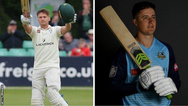 Worcestershire lost Joe Clarke (left) to Nottinghamshire at the end of the 2018 season, a year after losing Tom Kohler-Cadmore to Yorkshire