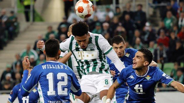 Champions League: Celtic knocked out by Ferencvaros - BBC Sport