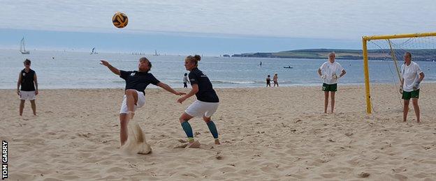 England Women's Beach Soccer