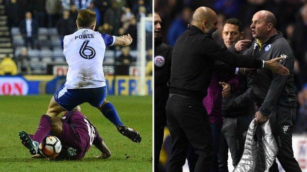 Match of the Day pundit Jermaine Jenas felt Delph's red card was a "strange" decision