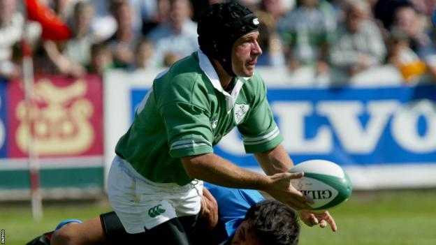 David Humphreys won 72 caps for Ireland