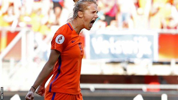 Netherlands Women 4 2 Denmark Women Bbc Sport