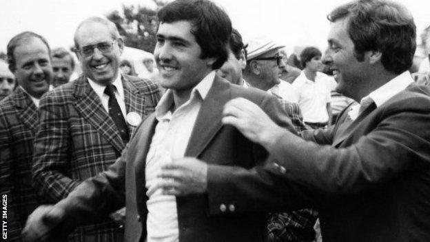 Ballesteros won his first Masters in 1980
