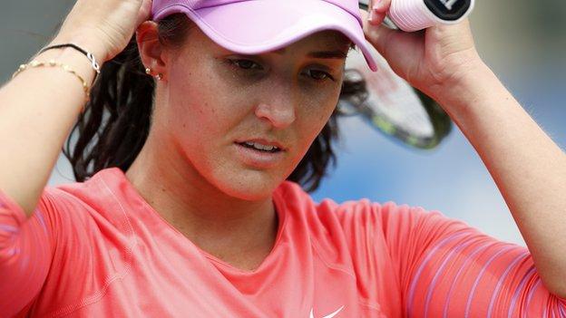 Laura Robson loses on her competitive return after injury ... - 624 x 351 jpeg 32kB