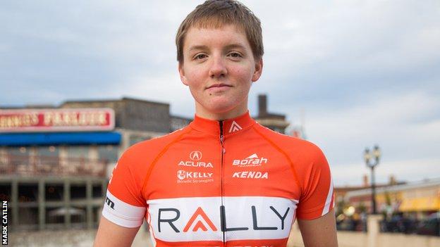 Kelly Catlin, photographed by her father Mark