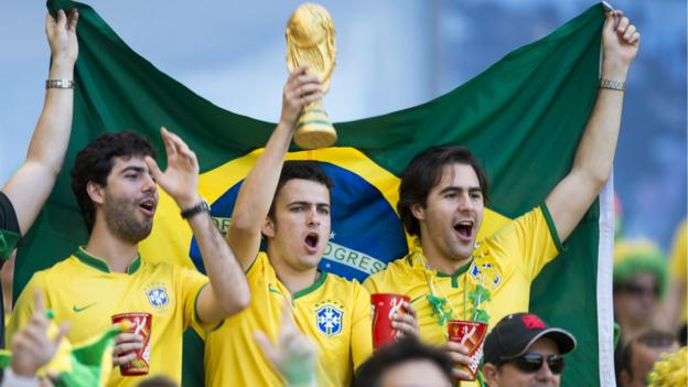 When watching Brazil at the 2014 World Cup turned weird