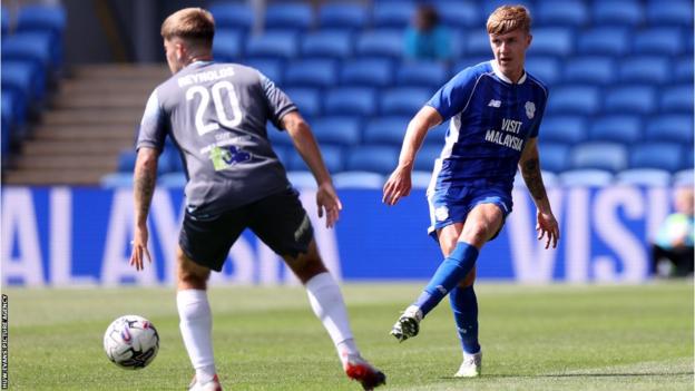 Defender Joel Bagan made four senior appearances for Cardiff last season