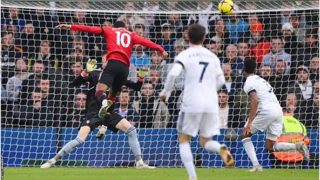 Rashford scores for Manchester United