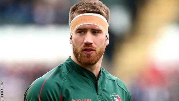 Dominic Ryan Leicester Flanker To Miss 12 Weeks With Concussion Bbc 