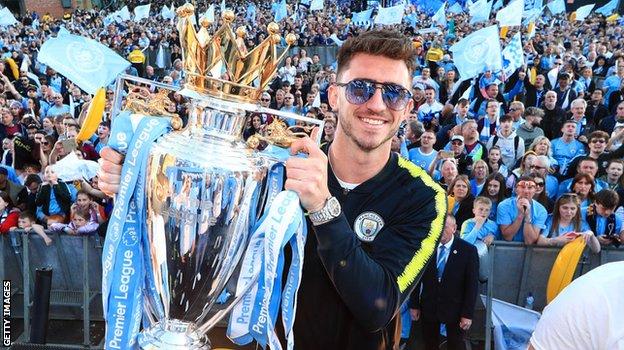 Manchester City defender Aymeric Laporte