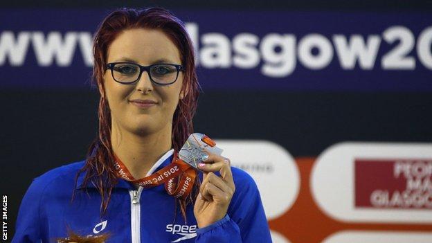 IPC Swimming: Jess Applegate shock at Worlds medal win - BBC Sport