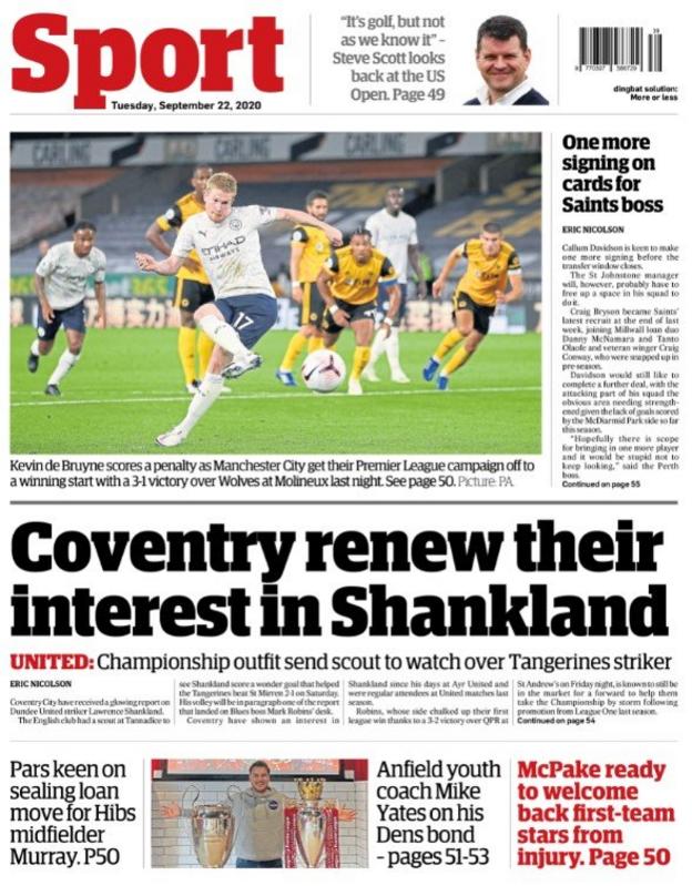 sports Dundee Courier