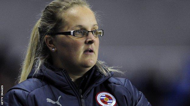 Reading FC Women manager Kelly Chambers