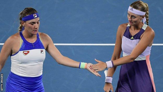 Us Open 2020 Timea Babos And Kristina Mladenovic Withdrawal Is Injustice Bbc Sport