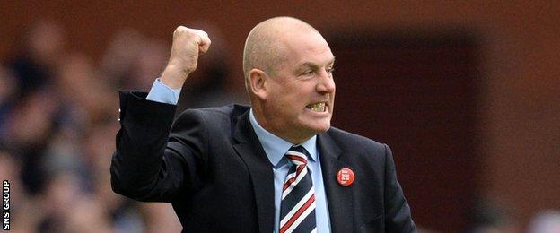 Rangers manager Mark Warburton