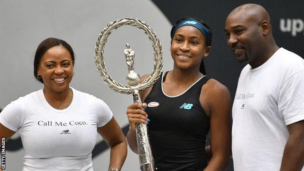 Coco Gauff ͧä Linz Open 2019 Ѻͧ Candi  Corey